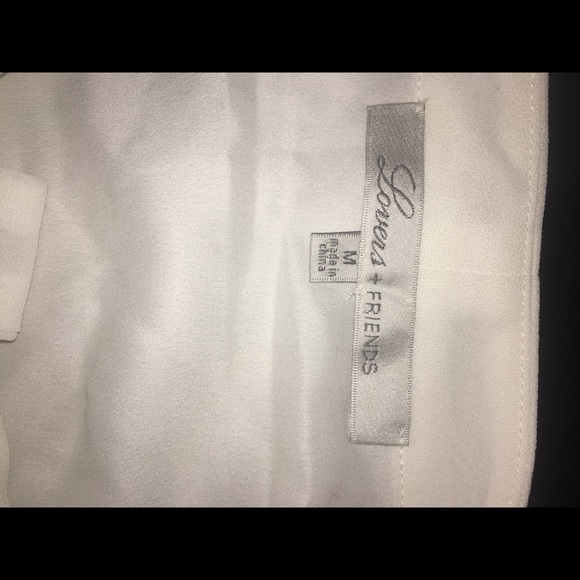 FLASH‼️🆕Lovers + Friends White Sheer Layered Mini - Picture 5 of 5